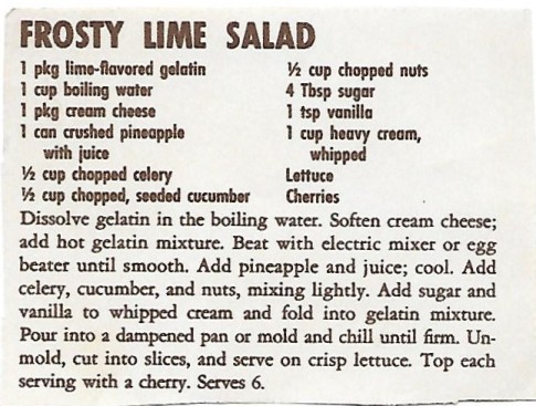 Frosty Lime Salad